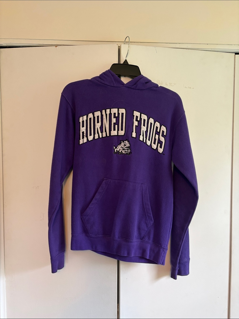 Purple "Horned Frogs" Hoodie